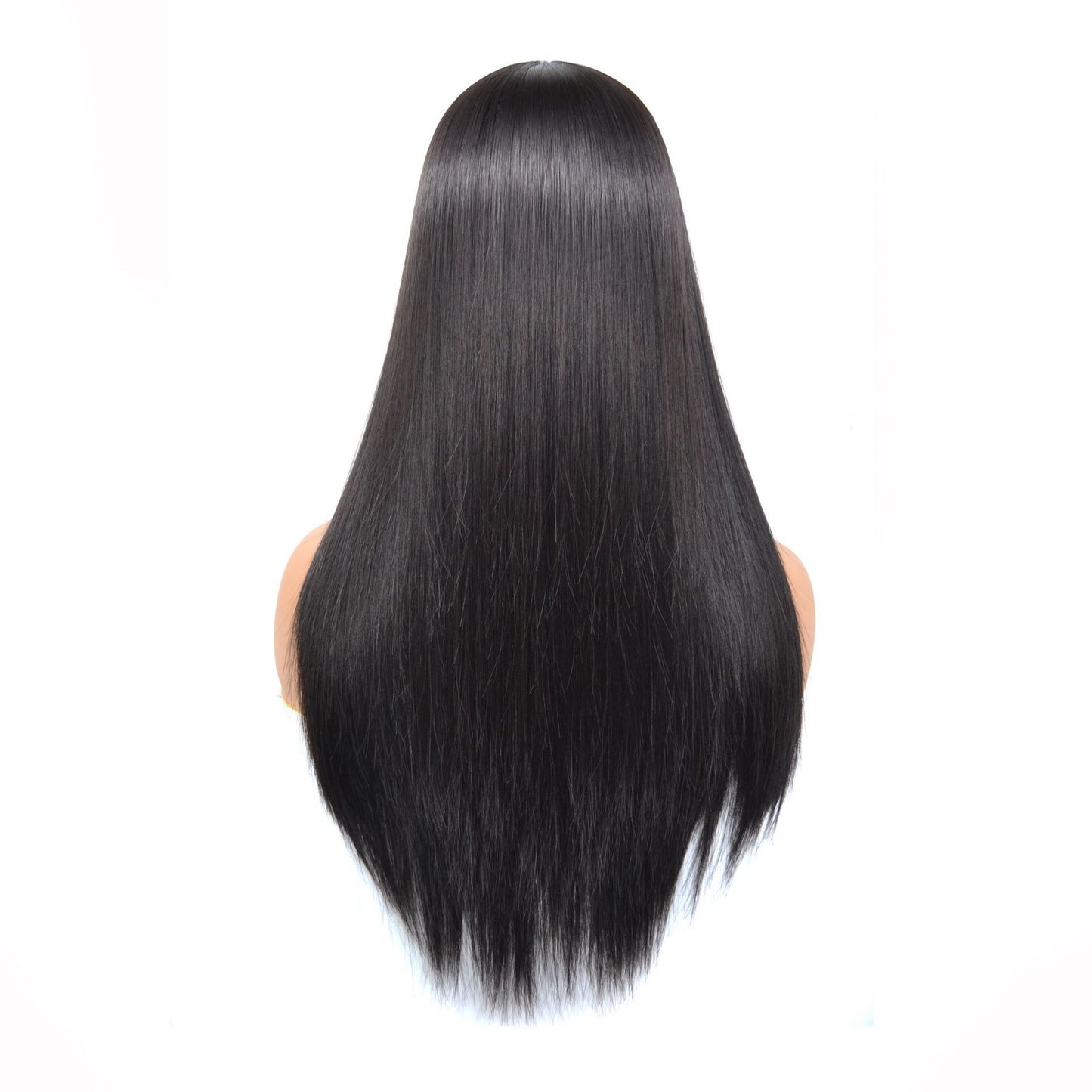 Real Hair Wig, Front Lace 13X5X1 Straight Highlight 1B 27 Hair Wigs