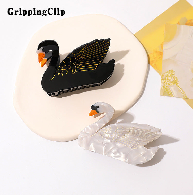 Swan Grip Shark Clip Medium Hairpin