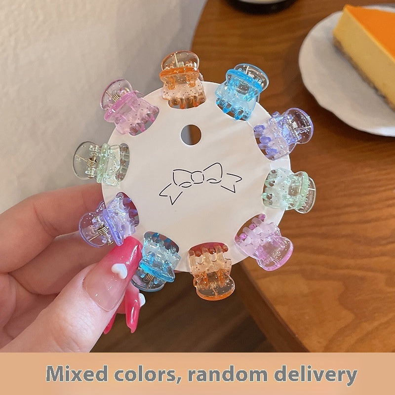 Candy Color Children's Grip Small Size Mini Hairpin