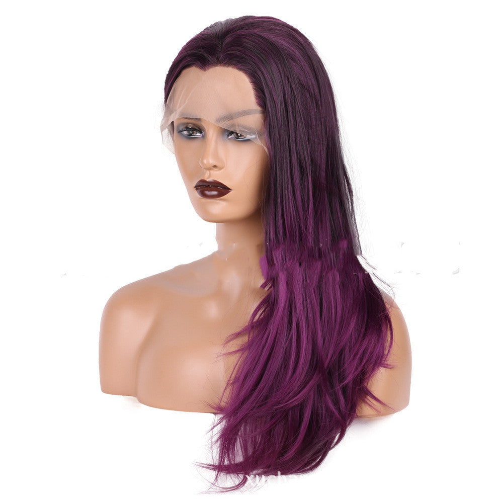 Ladies Chemical Fiber Lace Wig Headgear