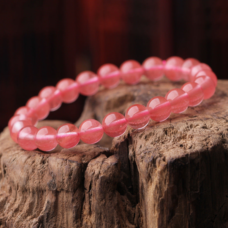 Watermelon Red Crystal Bracelet For Women