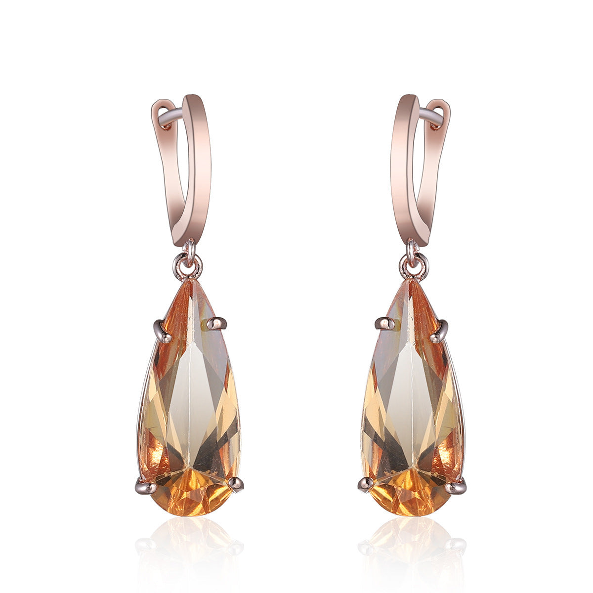 Popular Creative Big Water Drop Pear-shaped Earrings For Women