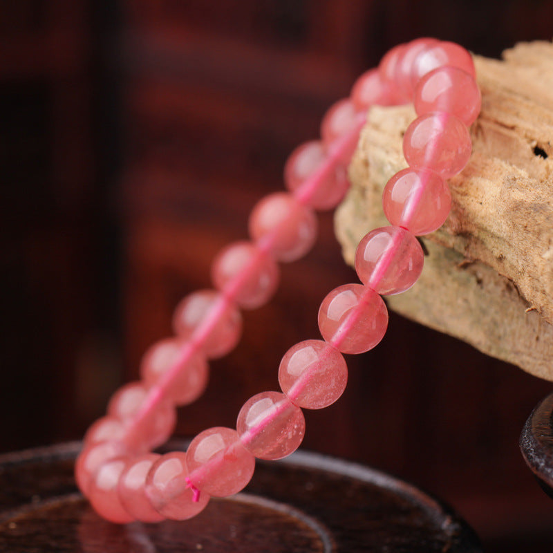 Watermelon Red Crystal Bracelet For Women