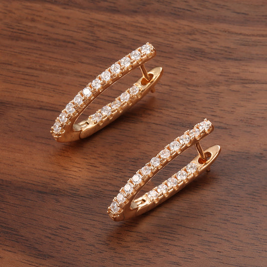 All-matching Exquisite Zircon Women's Earrings