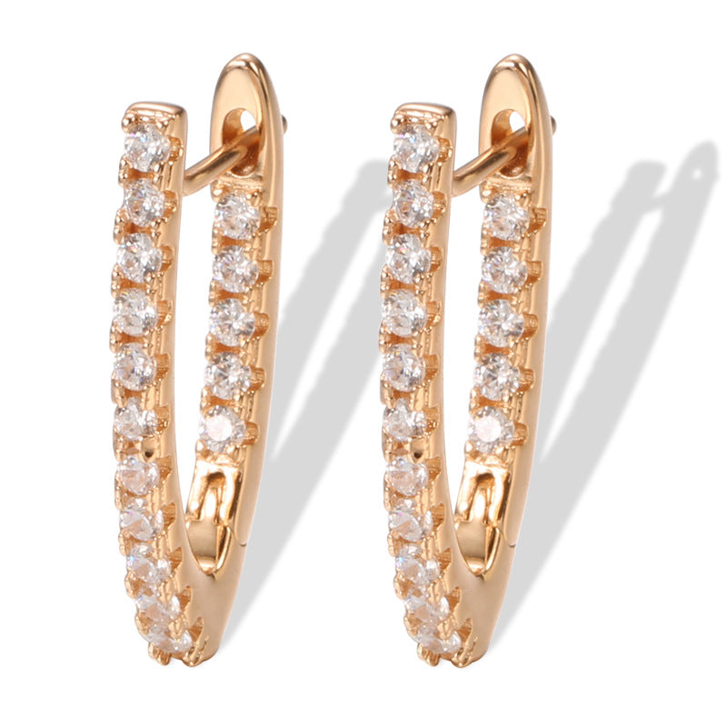 All-matching Exquisite Zircon Women's Earrings