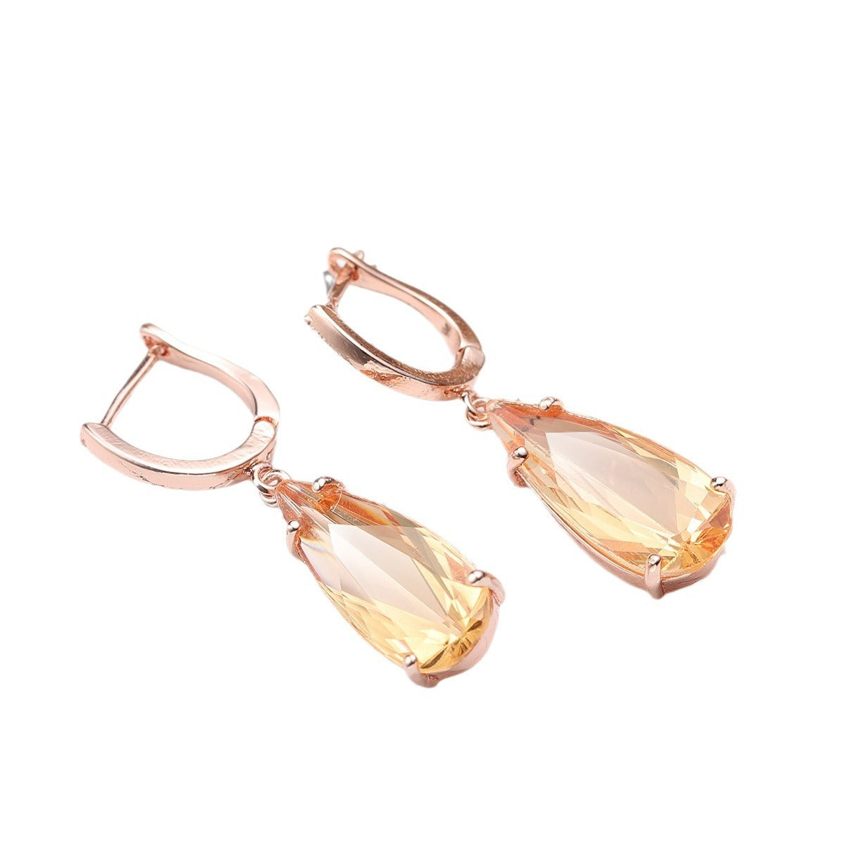 Popular Creative Big Water Drop Pear-shaped Earrings For Women