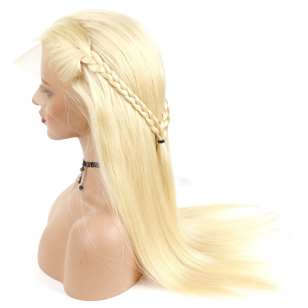 Headgear Front Lace Real Wig 13X4