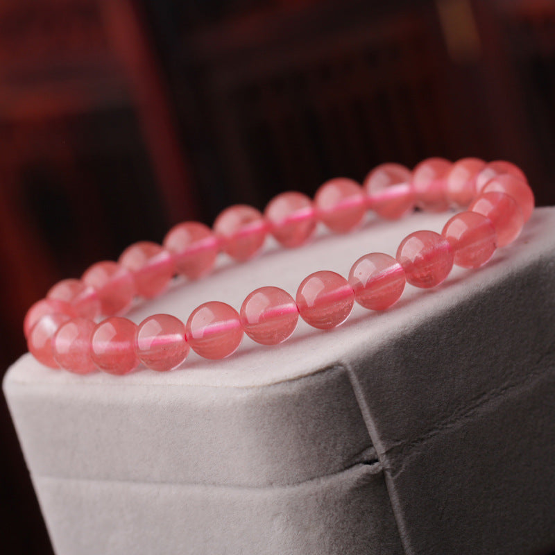 Watermelon Red Crystal Bracelet For Women